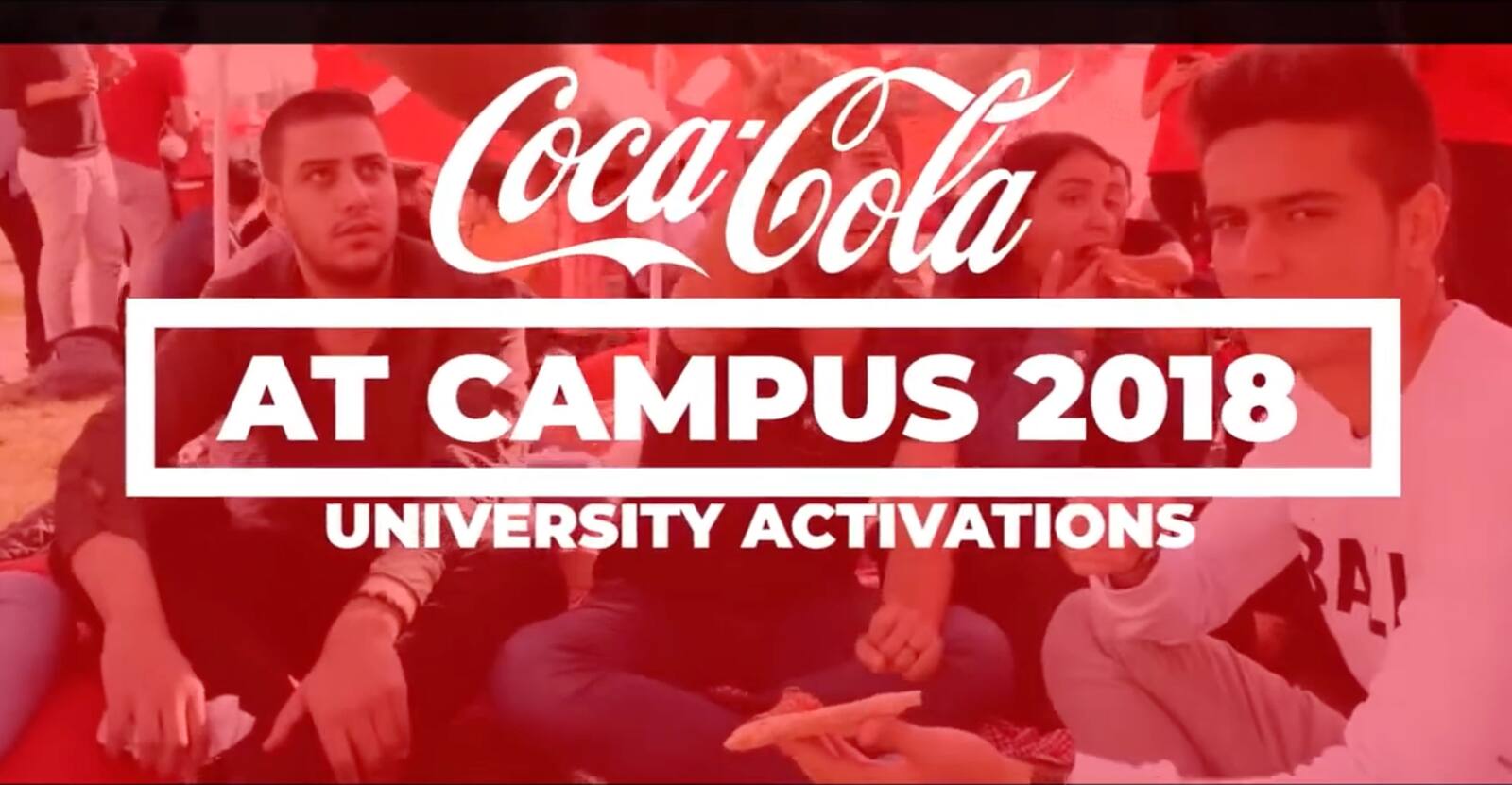 Coca-Cola Campus Road Show saha aktivasyonu